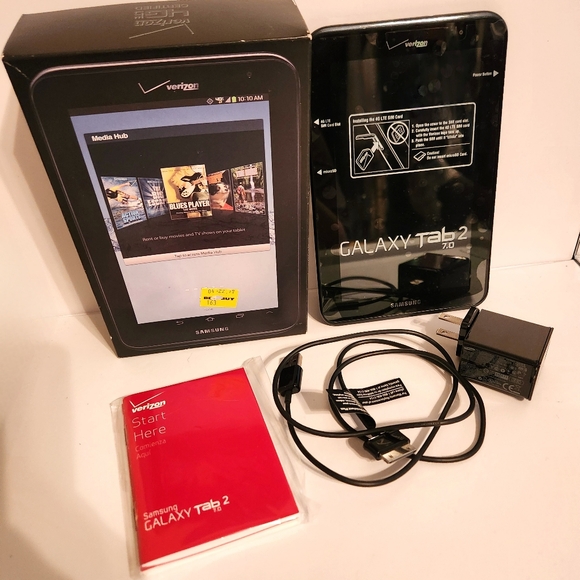 Samsung Galaxy Tab 2 7.0 4G LTE WiFi Tablet EUC - Picture 2 of 6